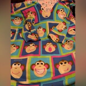 Monkey blanket with arms!